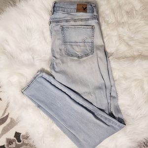 Light Wash AEO Jeggings
